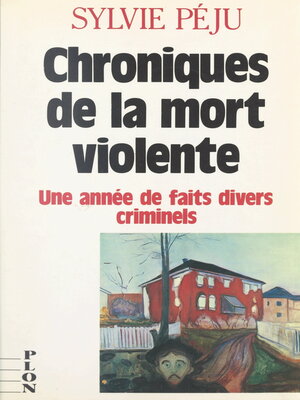 cover image of Chroniques de la mort violente